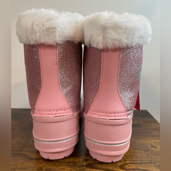 Juicy Couture Girls JJK ESCALON Pink Boots . NWT/box Size Big girl 6 - Picture 2 of 5